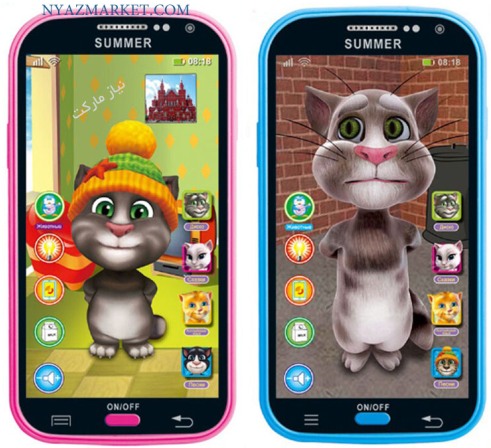 سفارش اینترنتی گوشی لمسی بچگانه گربه سخنگو مدل سامسونگ گلکسی samsung galaxy