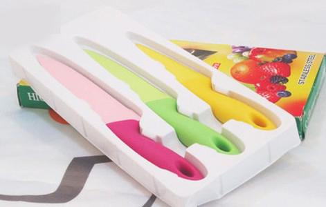 خرید اینترنتی ست چاقوی نانو رنگی قیمت ارزان فروش پستی 