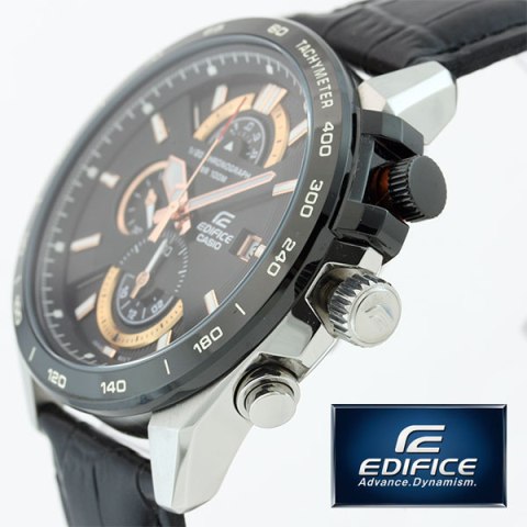 ساعت کاسیو بند چرمی مدل CASIO EDIFICE EFR 520