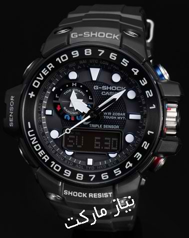 Casio-G-SHOCK-GWN-1000-2A خرید اینترنتی ساعت جی شاک مردانه ساعت کوهنوری اسپورت