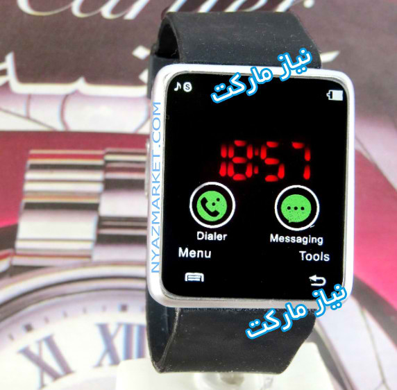 خرید اینترنتی خرید ساعت led لمسی هوشمند اپل واچ apple طرح موبایل 