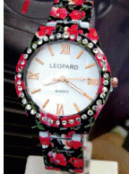 خرید ساعت مچی لئوپارد اورجینال - ساعت دخترانه leopard نگین دار اصل