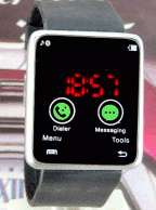 خرید ساعت led لمسی هوشمند اپل واچ apple طرح موبایل قیمت ارزان